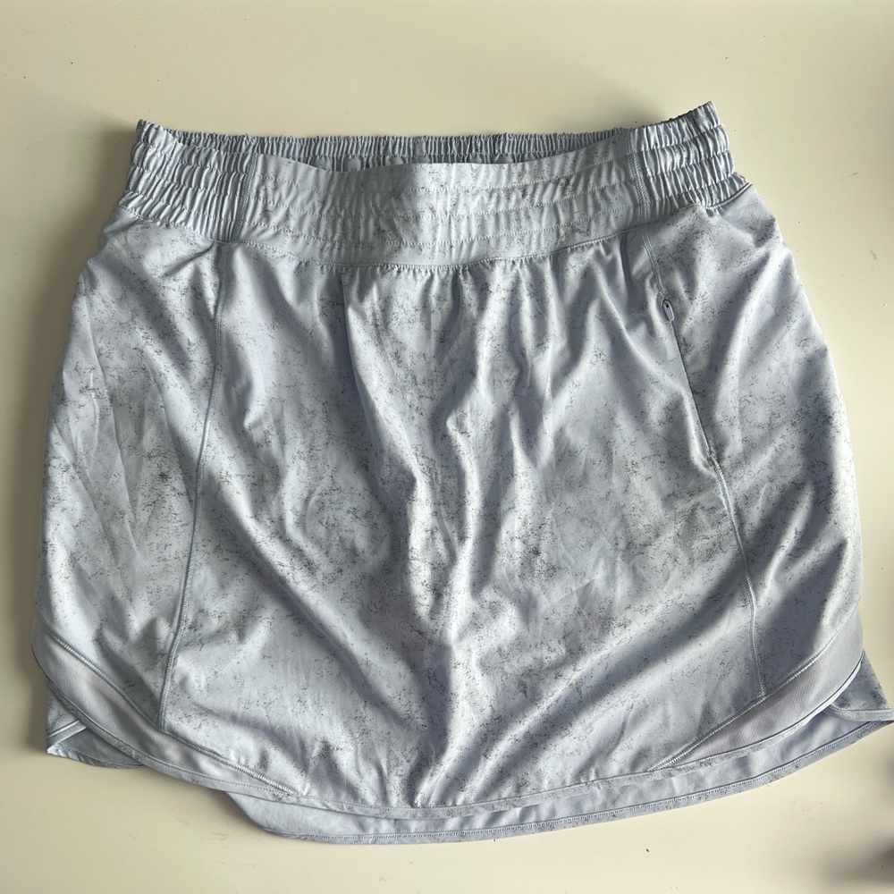 Lululemon blue grey SKORT